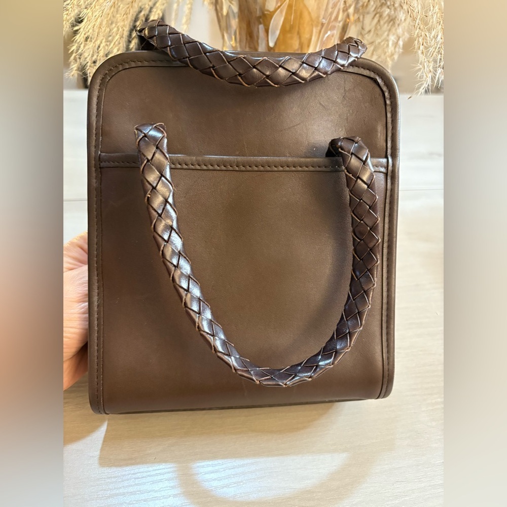 Brighton‎ Croc-Embossed Leather Crossbody Bag 7.5"x8.5"